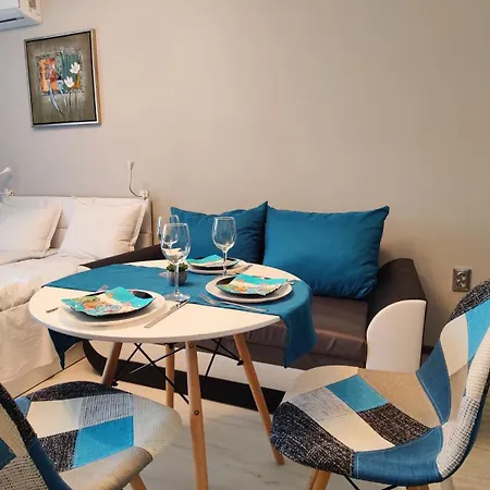 דירה Bayview Family Garden A1 בורגאס